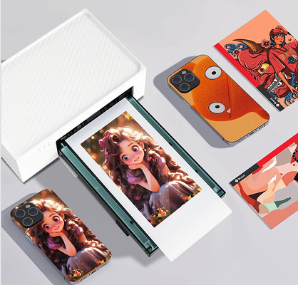 Bluetooth Mobile Back Sticker Mesin Pencetakan Compact