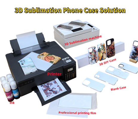 Mesin Pencetakan Transfer Vakum Mesin Pencetakan Kasus Telepon 3D Untuk Transfer Panas Kasus Telepon PC PBT