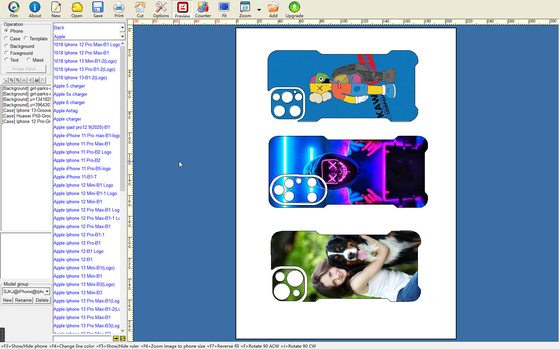 3d Sublimasi Kasus Seluler Disesuaikan Mesin Cetak Sampul Online