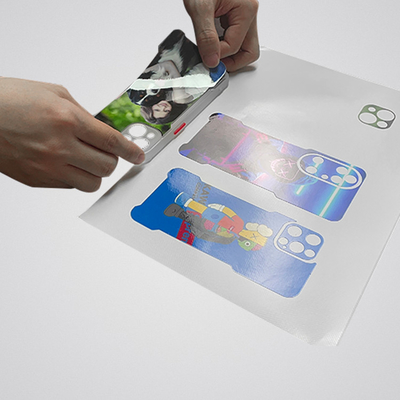 Stiker Belakang Ponsel yang Dapat Disesuaikan 3M Film Stiker Pelindung Film Belakang iPhone