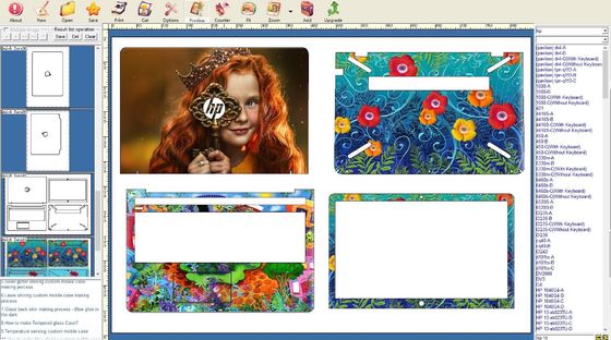 Laptop Skin Making Machine Ideal Untuk Media Iklan Dan Proyek DIY Pribadi Menyediakan Laptop Skin Protector Membuat Kemampuan