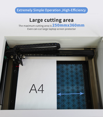 Mesin Pemotong Laser Pelindung Layar Cerdas 24V 12V Untuk Film Hidrogel TPU