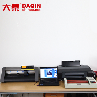 Desktop Scratch Guard Laptop Skin Membuat Mesin Plotter Vinyl Cutter 3M