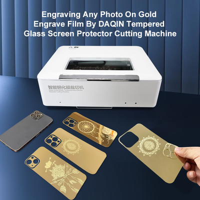 ODM CO2 Laser PVC Film Ponsel Pelindung Layar Mesin Pemotong Otomatis