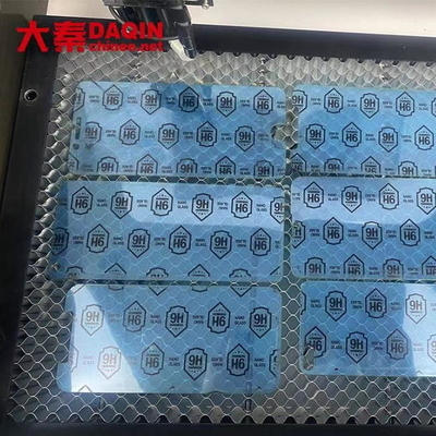 Mesin Pemotong Pelindung Layar Kaca Tempered Ponsel, Pemotong Laser Daqin