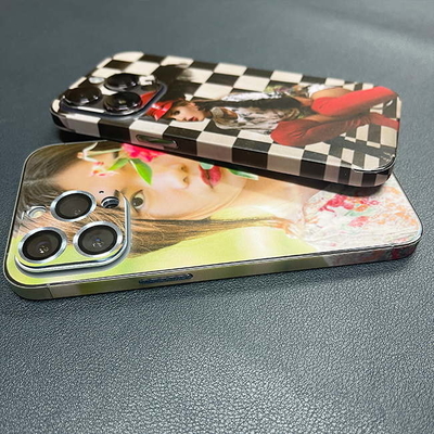 Leather Phone Case Laminasi Mobile Skin Plotter Cutting Machine Custom