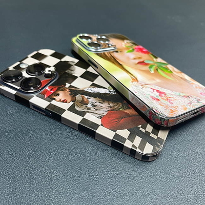 Daqin Personalized 3D Mobile Skin Cutter Desain Pelindung Layar Mesin Ukuran A3