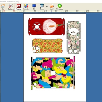 Mesin Pembuat Kulit Laptop Custom Printing Untuk PET