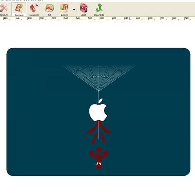 3D Daqin Kertas Stiker Laptop Kulit Membuat Mesin Laminator Untuk Macbook Pro