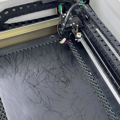 Daqin 30W Pelindung Layar Mesin Pemotong Laser Pembuat Stiker Die Cut