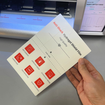 Mesin Pemotong Pelindung Layar Hidrogel TPU Berwarna-warni Khusus Untuk Pencetakan Stiker