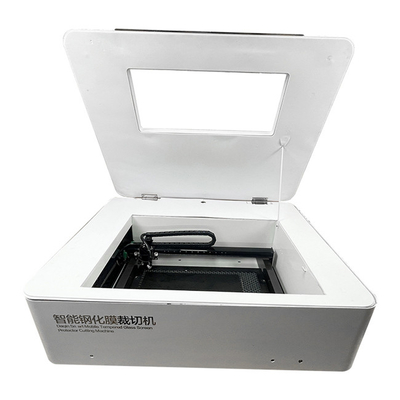 Mesin Pemotong Kaca Tempered Ponsel 40W Dengan Perangkat Lunak Potong Laser Daqin