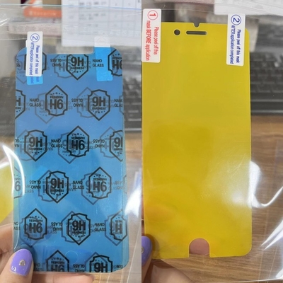 Anti Fingerprint Nano Bahan Baku Pelindung Layar Kaca Tempered Dalam Lembaran Dan Gulungan