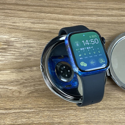 Pemotong Pelindung Layar Kulit Belakang Kustom Untuk Film Hidrogel Apple Watch Ultra 38mm