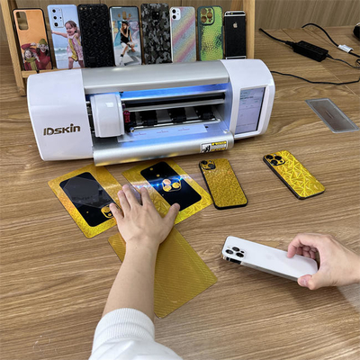 Daqin IDskin 4000+ Gaya Data Screen Protector Cutter Dengan Pembaruan Data Cloud & Plotter Film Otomatis
