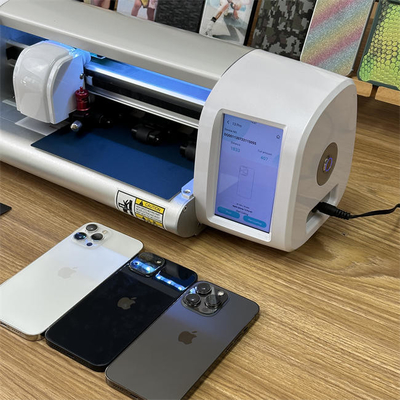 Daqin IDskin 4000+ Gaya Data Screen Protector Cutter Dengan Pembaruan Data Cloud & Plotter Film Otomatis