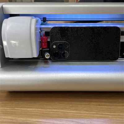 Auto Contour Daqin Vinyl Die Cut Sticker Machine Custom Front Back Film Untuk Ponsel/Kamera/Tablet