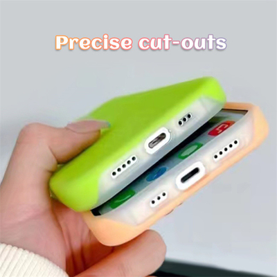 Ramah Kulit Jelly Liquid Cell Phone Silicone Case Dengan Lapisan Microfiber Lembut Untuk Iphone 15 Pro