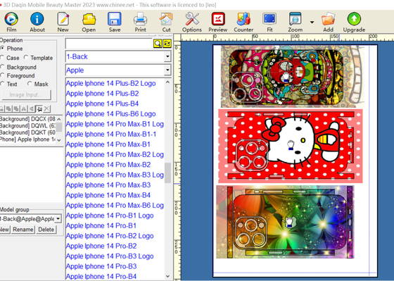 Daqin Laptop / Video Games Pc Software Kecantikan Disesuaikan Sticker