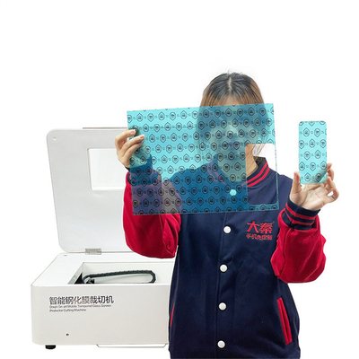 Tempered Glass Screen Protector Film Die Intelligent Screen Protector Laser Cutter Mesin Pemotong Untuk Ponsel