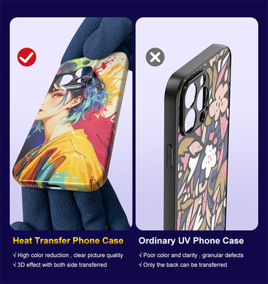 DIY Phone Case Printing Machine Custom Sublimation Printing Untuk Iphone 15 13 12 Pro Max Case