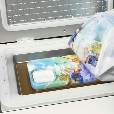 Panas Transfer Sublimasi Phone Case Printer Untuk Mencetak Phone Cell Cover Case Printer Machine