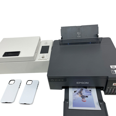 DAQIN Small Desktop Wireless Digital Custom Sublimation Printer Phone Case Printer Machine Untuk iPhone