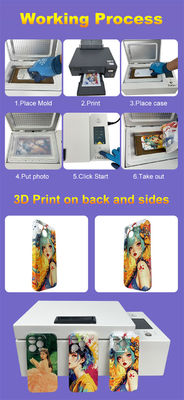 Daqin Top Quality 3D Sublimation Vacuum Heat Press Machine Untuk Pencetakan Penutup Telepon