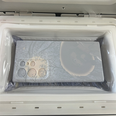 DAQIN 3D Sublimasi Vakuum Kasus Telepon Mesin Pencet Panas Sublimasi Mesin Pencetakan Film Transfer Panas