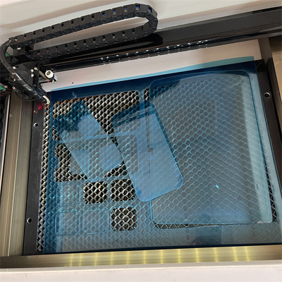 Nano Glass Hydrogel dan Vinyls Daqin Mobile Tempered Glass Screen Protector Mesin Pemotong Laser