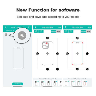 Mesin Pemotong Pelindung Layar Smartphone IDSKIN Daqin 20 Inci Digunakan Untuk Film Pelindung Layar Telepon Dan Kaca Belakang DIY Casing Telepon