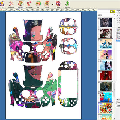 Mesin Pembuat Skin Laptop Dengan Template Laptop Dan Tanpa Batas Pemotongan Mendukung Desain Skin Laptop Kreatif