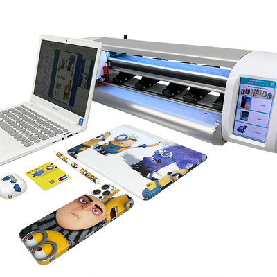 Mesin pembuatan stiker laptop khusus printer kulit laptop dan pemotong dengan perangkat lunak