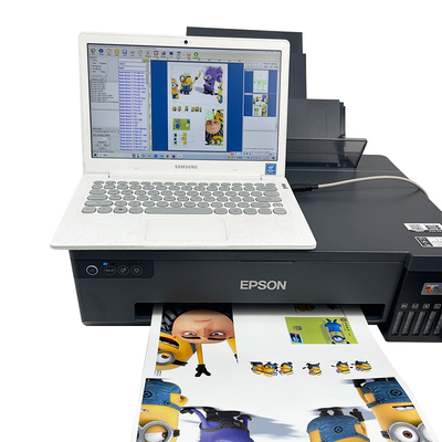Mesin pembuatan stiker laptop khusus printer kulit laptop dan pemotong dengan perangkat lunak