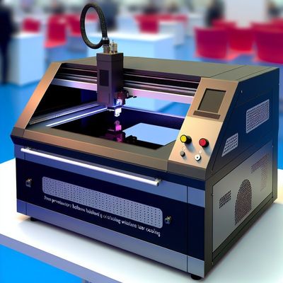 Ketebalan Pemotongan Bellow 0.5MM Screen Protector Laser Cutter dengan State-of-the-Art Air Circulating Cooling