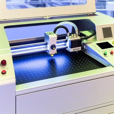 Ketebalan Pemotongan Bellow 0.5MM Screen Protector Laser Cutter dengan State-of-the-Art Air Circulating Cooling