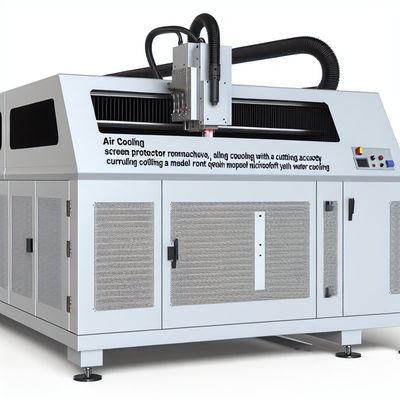 Mesin Pemotong Laser Pelindung Layar Pendingin Udara dengan Akurasi Pemotongan Tinggi dan Pendingin Model Sirkulasi Pendingin Air