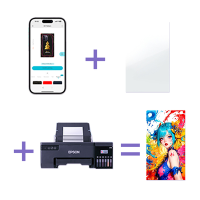 Telepon Kasus Sublimasi Peralatan DIY kustomisasi User Friendly Interface