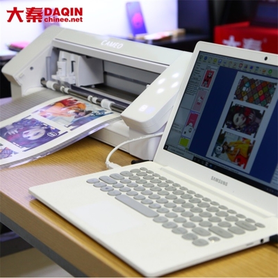 Membuat Mesin Pemotong Daqin Stiker Gambar Khusus Untuk Ponsel Atau Laptop
