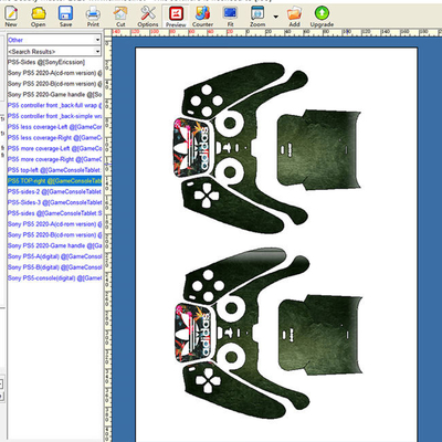 ODM Laptop Kulit Notebook Mesin Pemotong Stiker Ponsel Grafik Plotter