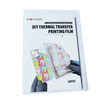 Film Transfer Panas Ukuran A5 Digunakan Untuk Pembuatan Casing Ponsel 3D.